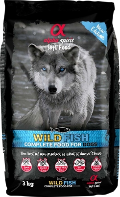 Fisk komplet hundefoder 3kg - Alpha Spirit
